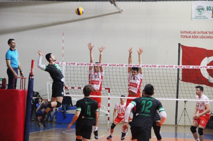 Tvf Erkekler 1. Lig: Solhanspor: 3 - Ziraat Bankası: 2