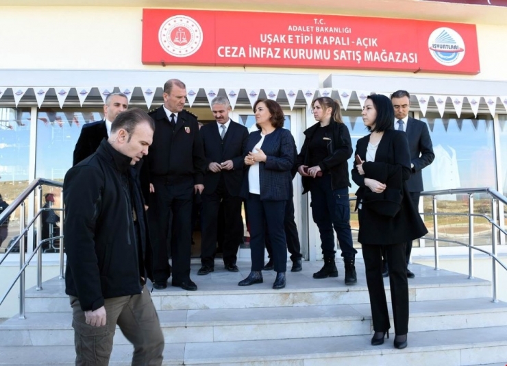 Uşak’ta Hükümlüler Topluma Üretken Bireyler Olarak Katılacak