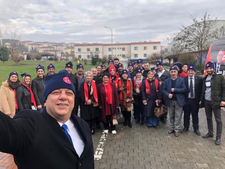 Mhp’li Başkan Adayı Bıyık Gece Gündüz Çalışıyor