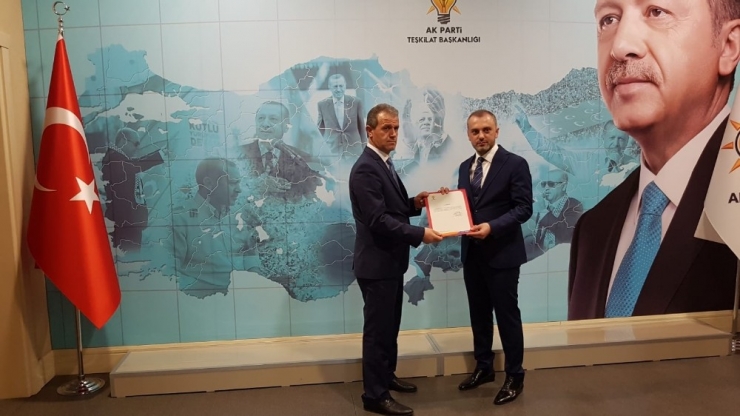 Ak Parti Ovacık İlçe Başkanlığına Atama