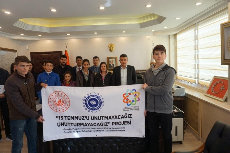 Gercüş’te 15 Temmuzu Unutmayacağız Unutturmayacağız Projesi