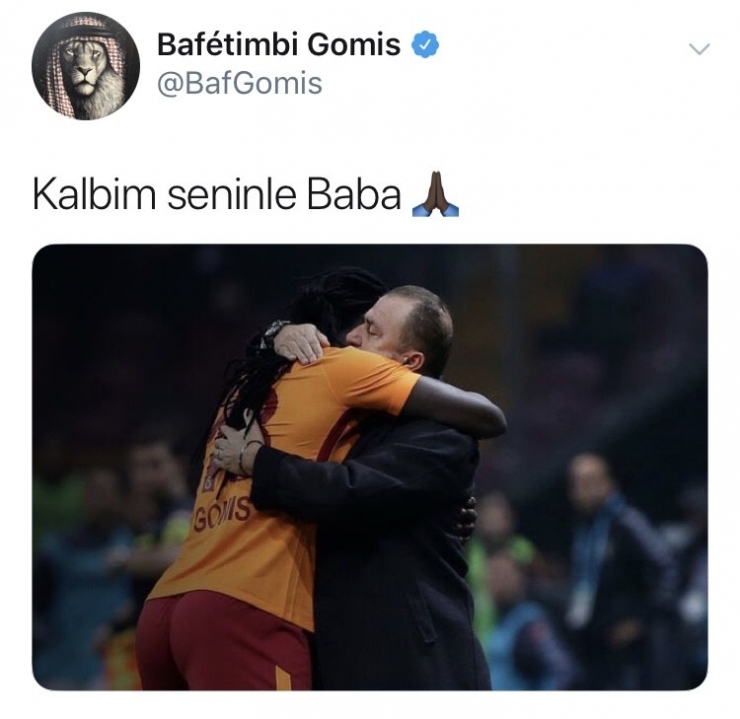 Serdar Aziz’den Fatih Terim’e Başsağlığı Mesajı
