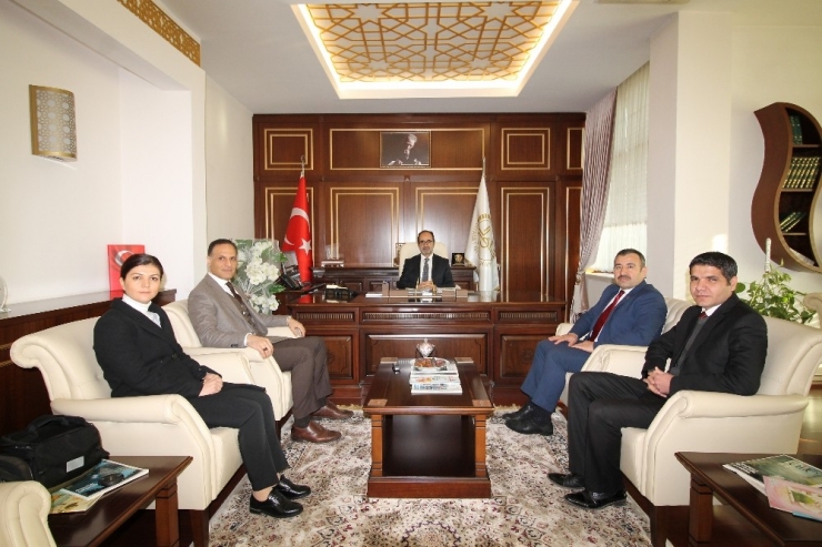 Gaün Psikolojik Destek Biriminden İl Müftüsüne Ziyaret