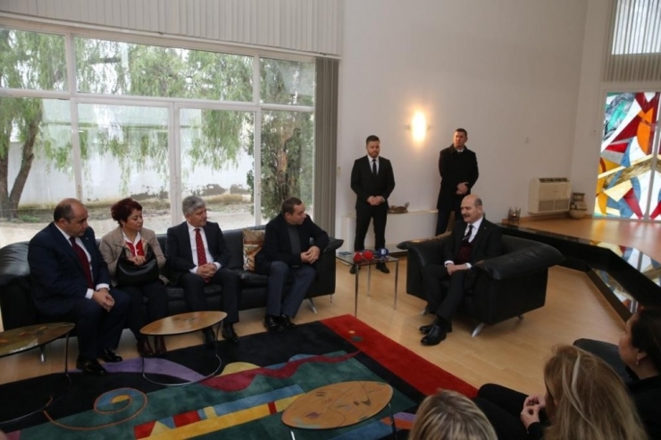 İçişleri Bakanı Soylu Kktc’de