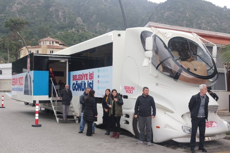 Ak Parti Marmaris Belediye Başkan Adayı Serkan Yazıcı Seçim Tırı Hakkında Konuştu