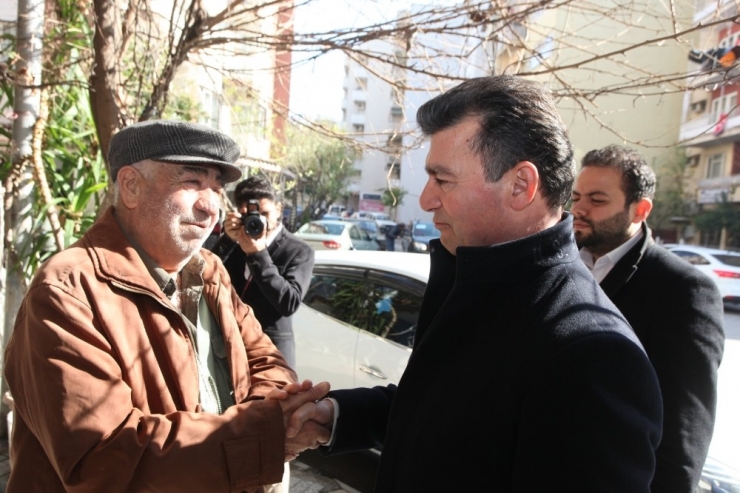 Ümmet Akın Ziyaretlerini Meşrutiyet Mahallesinde Sürdürdü