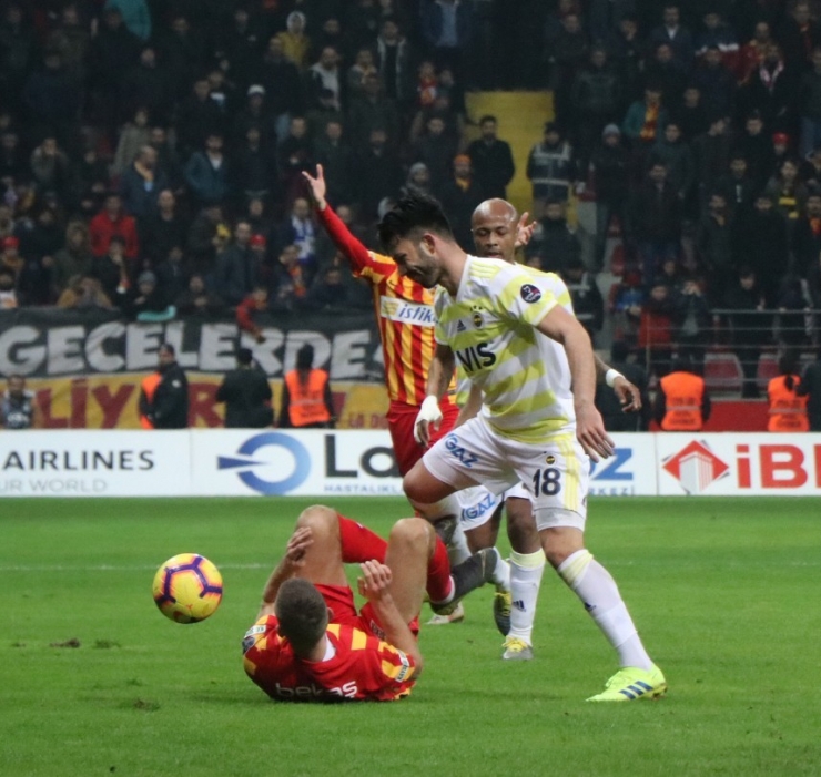 Spor Toto Süper Lig: İstikbal Mobilya Kayserispor: 1 - Fenerbahçe: 0 (Maç Sonucu)