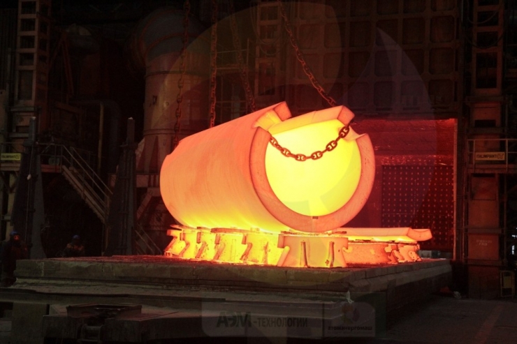 Akkuyu Ngs’nin İlk Reaktörünün Basınç Tankının Tabanını Atommash Üretti