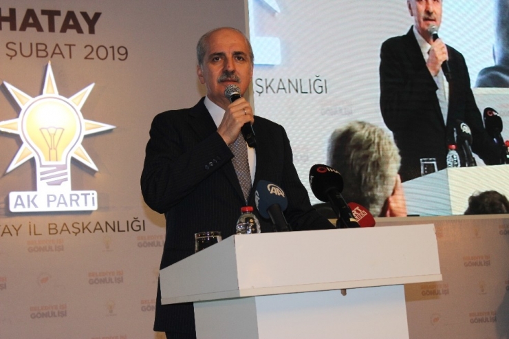 Kurtulmuş, Hatay’da Muhtar Ve Mahalle Temsilcileriyle Bir Araya Geldi