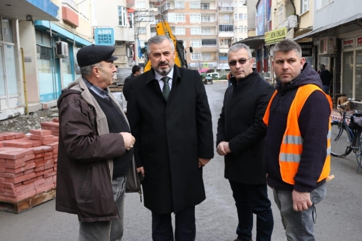 Bafra Belediyesinden Yoğun Mesai