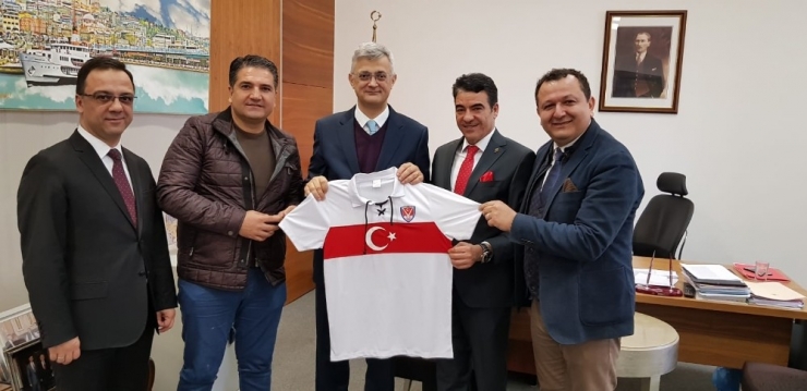 Karakan Ve Kaplan Büyükelçi Hızlan’ı Ziyaret Etti