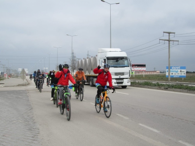 Sağlıklı Hayat İçin Pedal Çevirdiler