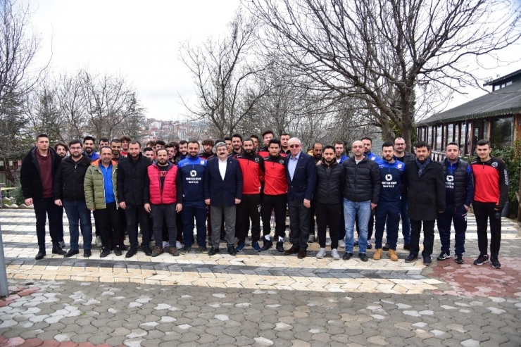 Başkan Can, Sporcularla Kahvaltıda Buluştu