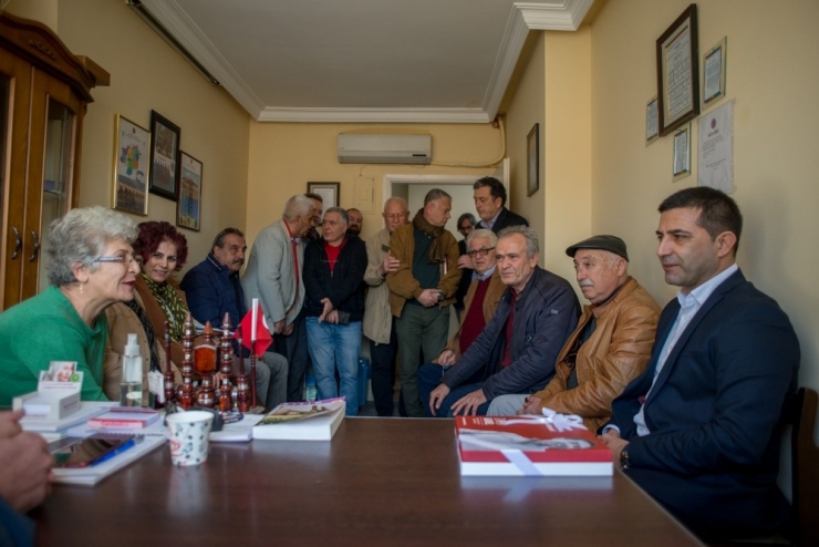 Chp Adayı Ömer Günel, Sivaslılar Yardımlaşma Derneği’ni Ziyaret Etti