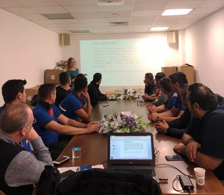 Büyükşehir Personeline İş Sağlığı Ve Güvenliği Eğitimi Verildi