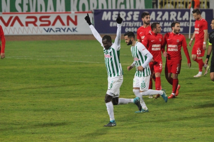 Spor Toto 1. Lig: Giresunspor: 1 - Ümraniyespor: 1