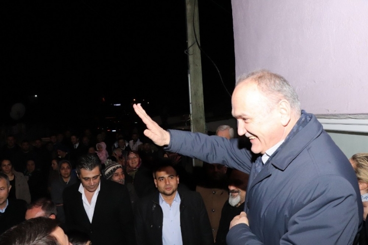 Akpınar’da Özlü’ye Coşkulu Karşılama