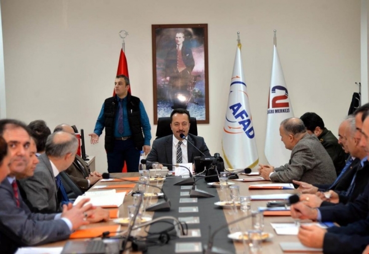 Afet Ve Acil Durum Koordinasyon Kurulu Toplantısı Yapıldı