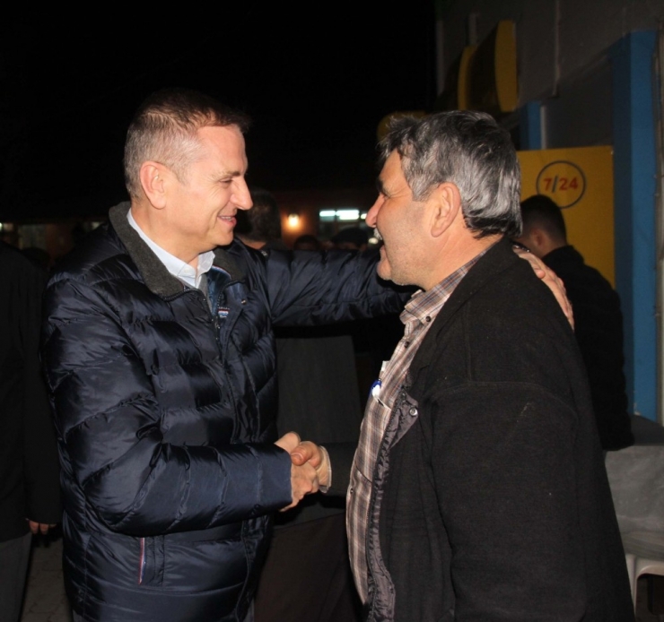 Tellioğlu Şamlı’da Vatandaşla Buluştu