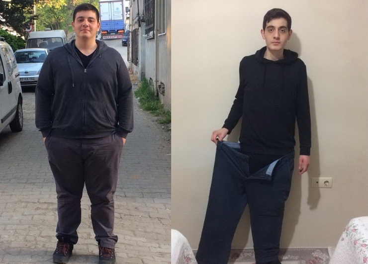 18 Yaşında 60 Kilo Verdi