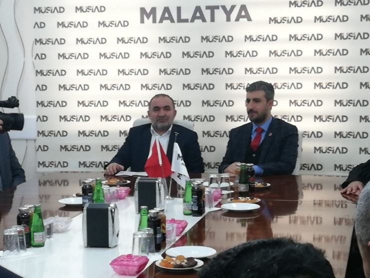 Sp Büyükşehir Adayı Marasalı’dan Müsiad’a Ziyaret