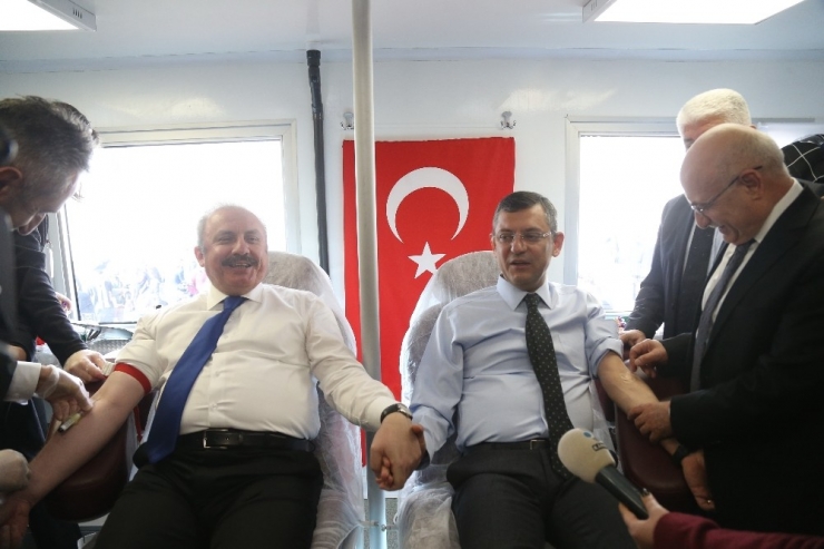 Tbmm Kan Bağışı Kampanyasında Partiler Arası Dayanışma