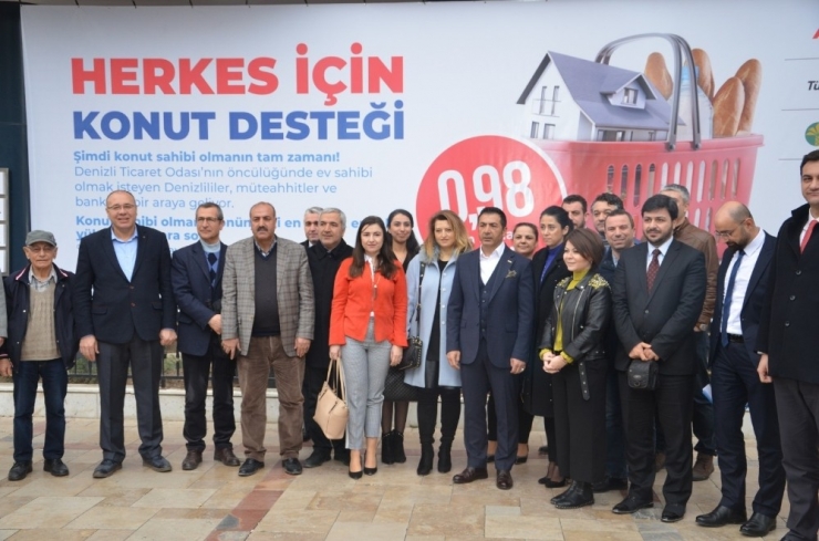 Denizli’deki 3 Bin Konut Stoğunun Eritilmesi İçin Harekete Geçtiler