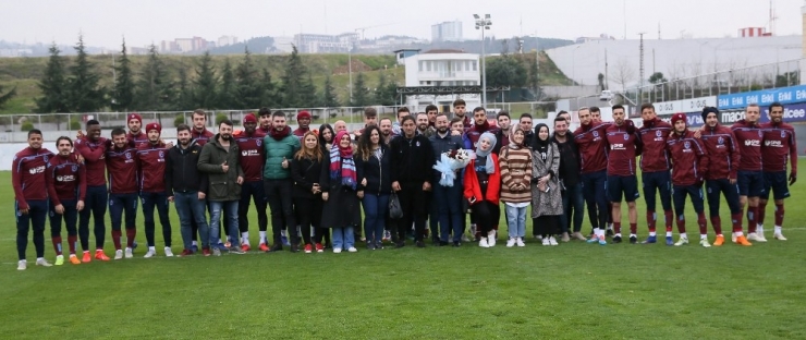 Trabzonspor, Aytemiz Alanyaspor Maçı Hazırlıklarını Sürdürdü