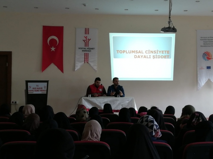 "Toplumsal Cinsiyete Dayalı Şiddet" Konulu Eğitime Verildi