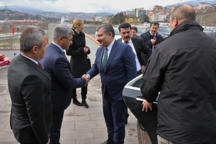 Sağlık Bakanı Koca Karabük’te