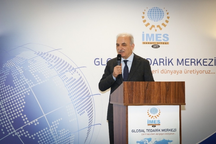 Ümraniye Belediye Başkan Adayı Yıldırım, İmes’te Sanayicilerle Buluştu