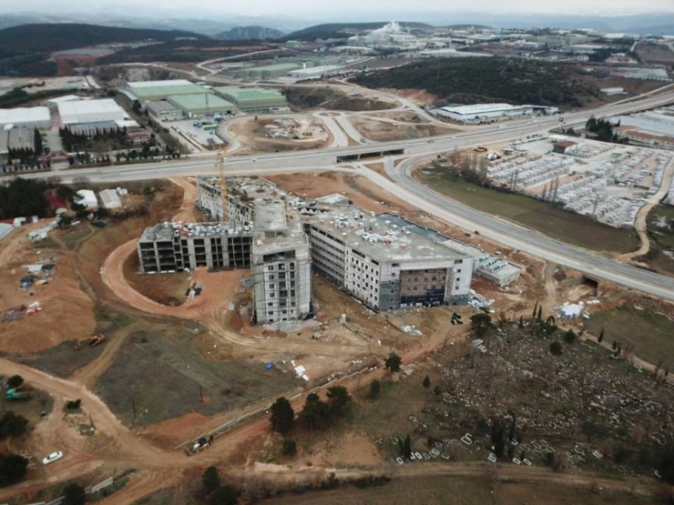 Bilecik Devlet Hastanesi’nin Yüzde 70’i Tamamlandı