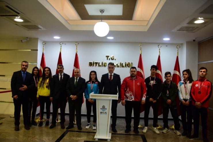 Judoculardan Vali Çağatay’a Ziyaret