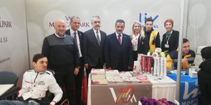 Fuarda Sağlık Standına Büyük İlgi