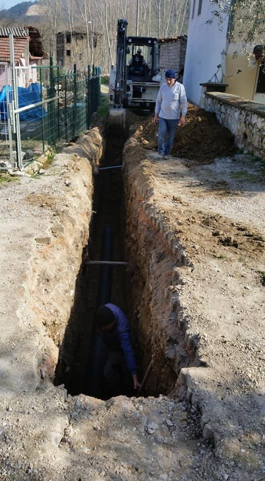 Bayırköy’de Kanalizasyon Çalışmaları Başladı