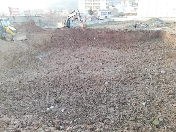 20 Derslikli Atatürk Ortaokulu İnşaatına Başlandı