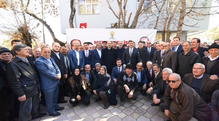 Başkan Altay Ve İl Başkanı Angı, Hüyük Ve Derebucak’ta