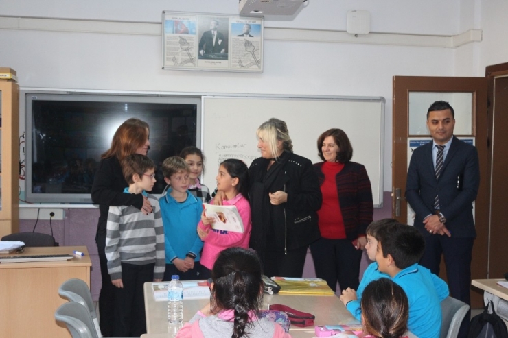 İlçe Milli Eğitim Müdürü Aldoğan’dan Ada’ya Sürpriz Ziyaret