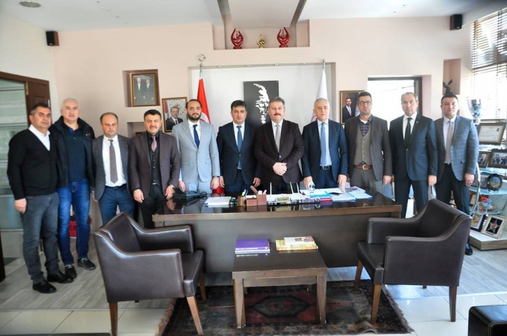 Palancıoğlu’ndan Eskici’ye Ziyaret