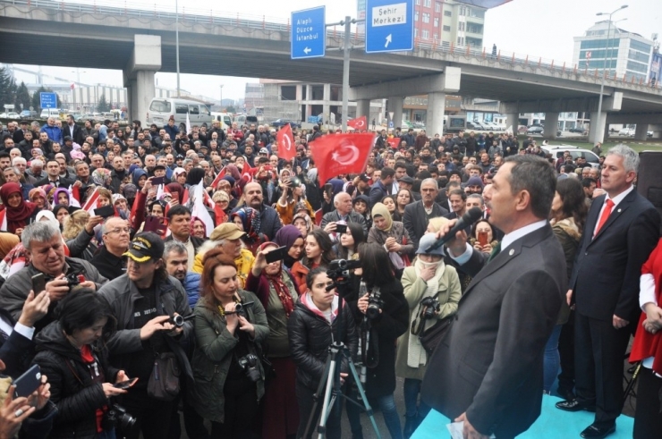 Uysal, “Bizim Davamız Memleket Davası”