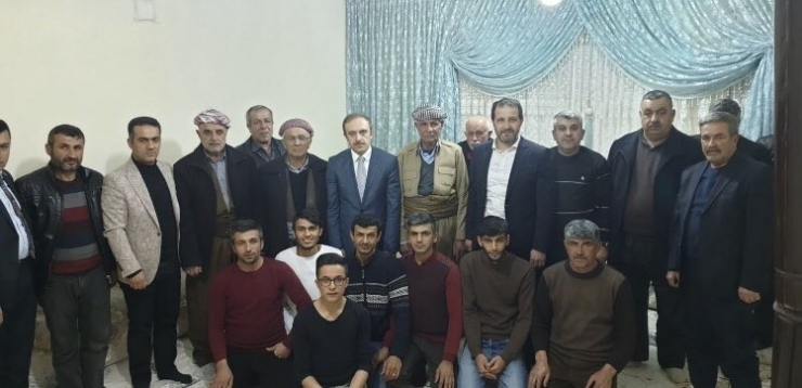 Başkan Vekili Epcim, 13 Aileye Misafir Oldu