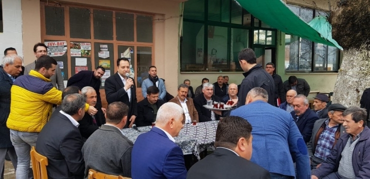 Ak Parti’li Dağ, Başkan Adayı İçelli’ye Tire’de Oy İstedi