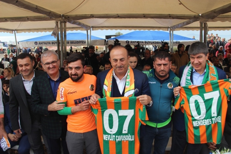Alanyaspor Tesisleri’nin Temeli Atıldı