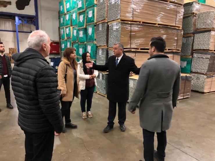 Başkan Adayı Bıyık’dan Fabrika Ve Ev Ziyareti