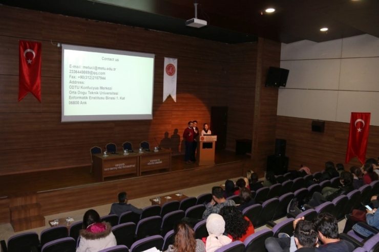 Nevü’de Çin Hükümeti Ve Konfüçyüs Enstitüsü Tanıtım Toplantısı Düzenlendi