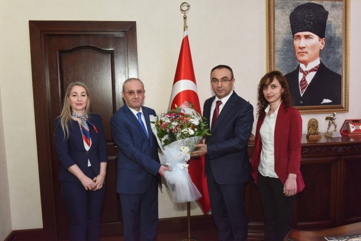 Vergi Haftası Nedeniyle Vali Soytürk’e Ziyaret