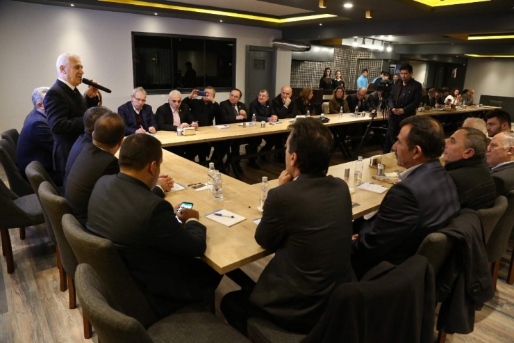 Bozbey Yıldırım’daki Muhtarların Sorunlarını Dinledi