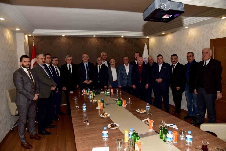 Başkan Ergün’den Mesob’a Ziyaret