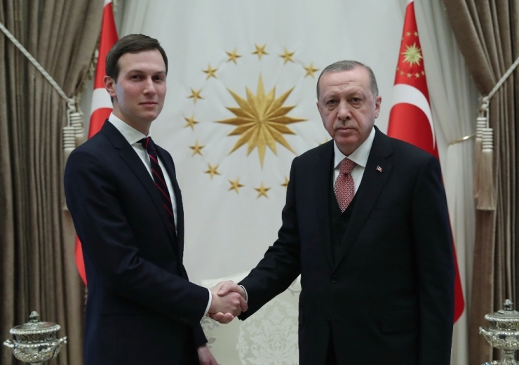 Cumhurbaşkanı Recep Tayyip Erdoğan, Abd Başkanının Kıdemli Danışmanı Ve Asistanı Jared Kushner’i Cumhurbaşkanlığı Külliyesinde Kabul Etti.