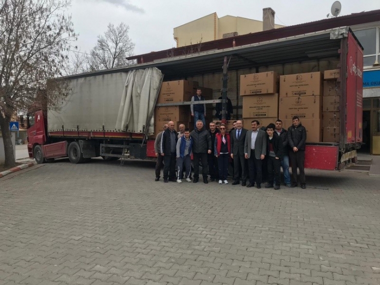 Özel Çocuklara Bir Tır Dolusu Materyal